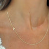 Custom Gold Initial Necklace