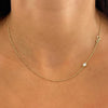Custom Gold Initial Necklace