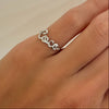 Custom Gold Wire Script Name Ring