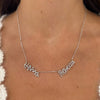 Custom Handwritten Diamond Name Necklace