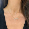 Custom Handwritten Diamond Name Necklace