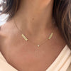 Custom Multiple Diamond Name Necklace

