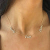 Custom Multiple Diamond Name Necklace

