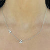Custom Multiple Diamond Name Necklace