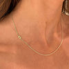 Custom Gold Initial Necklace