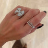 Custom Gold Wire Script Name Ring