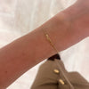 Dainty "Mama" Gold Wire Script Bracelet

