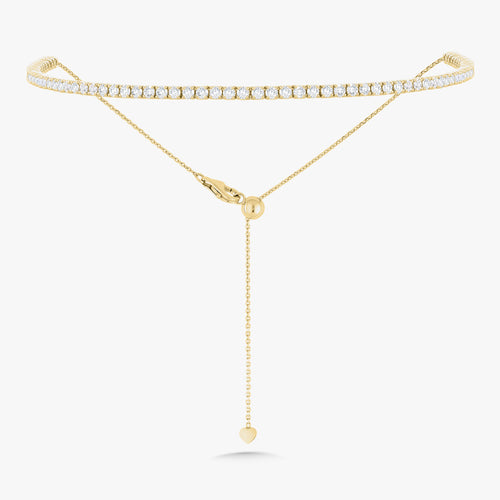 Dakotah Adjustable Diamond Choker Necklace 3 ctw
