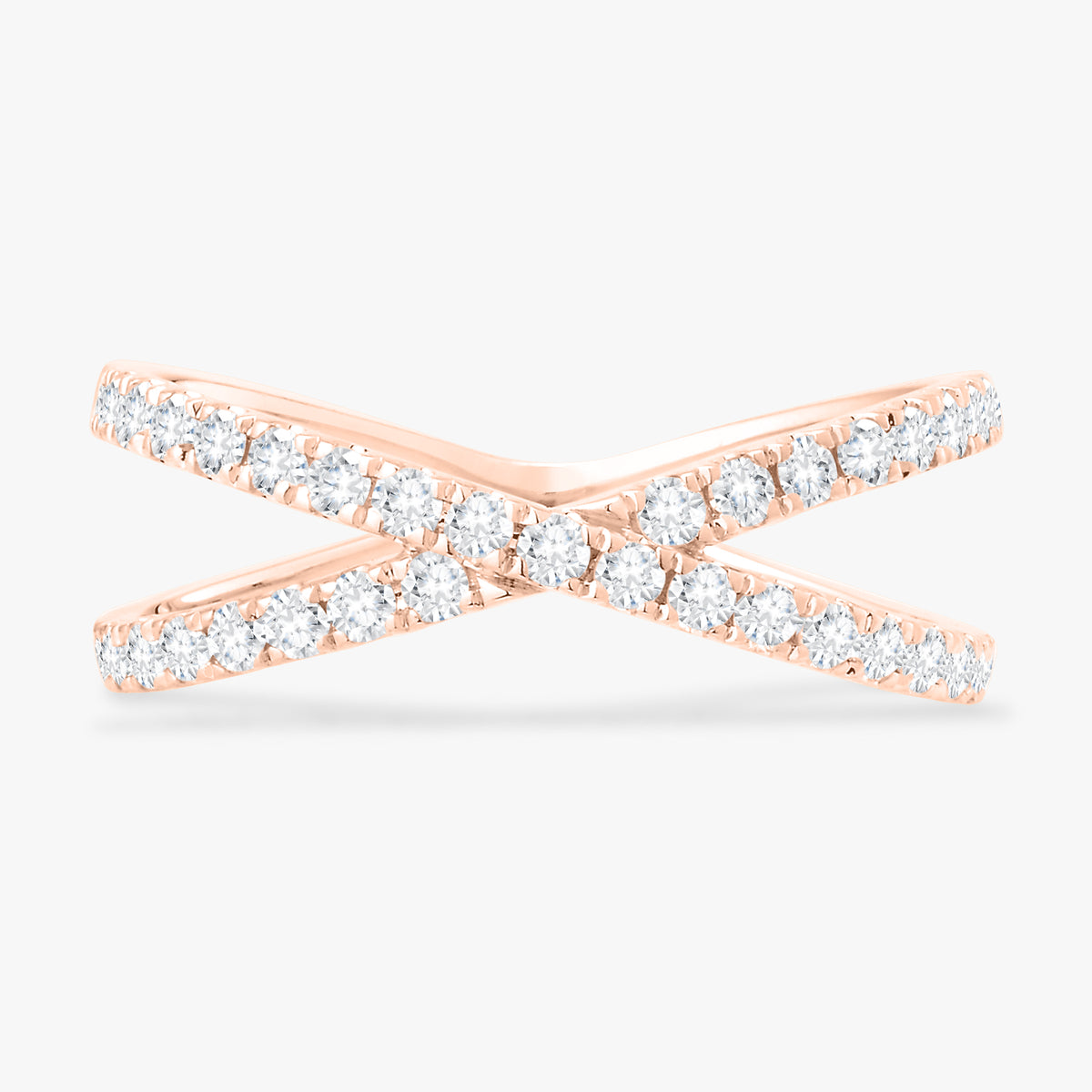 Davina Crossover Diamond Ring