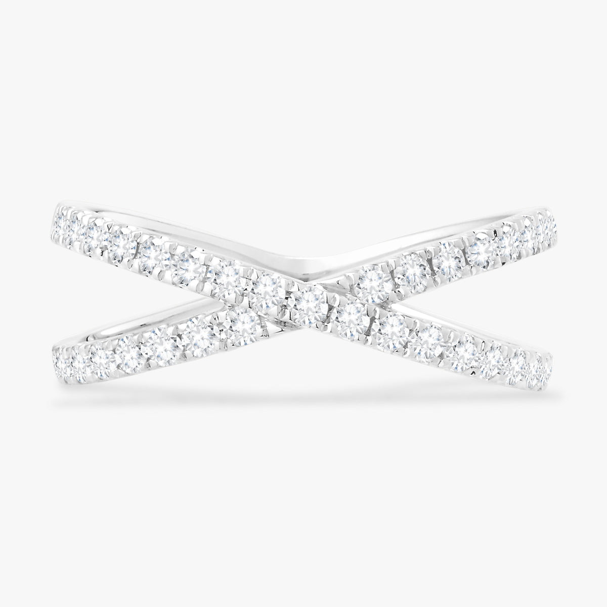 Davina Crossover Diamond Ring