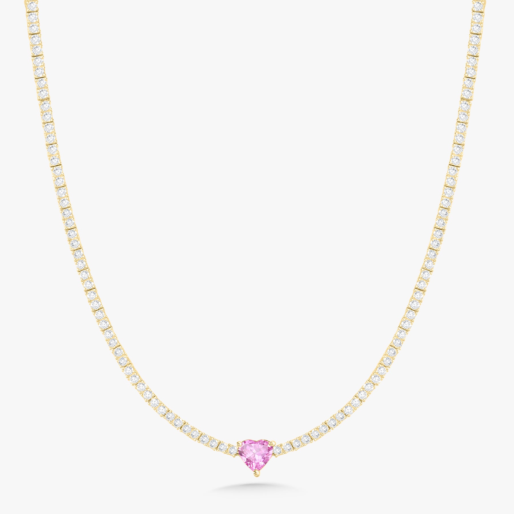 RIFINY 3WAY NECKLACE Lサイズ 65cm 5 ctw Round Lab Grown Diamond Thirteen Stone Demi Eternity