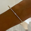 Diamond birthstone bangle