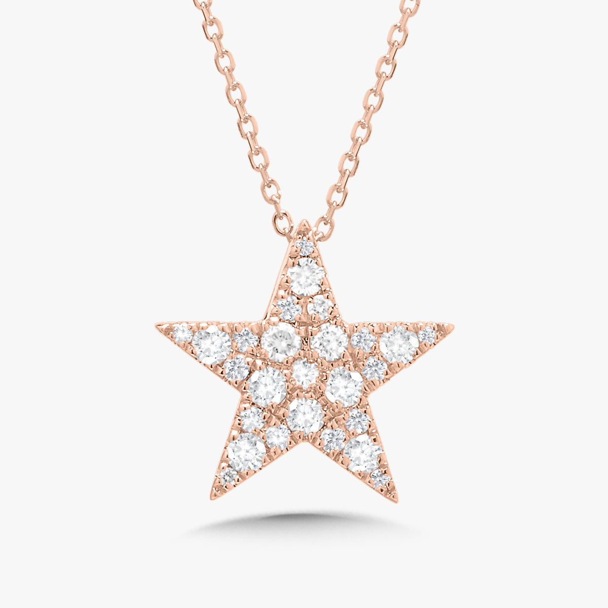 Dolly Diamond Star Necklace
