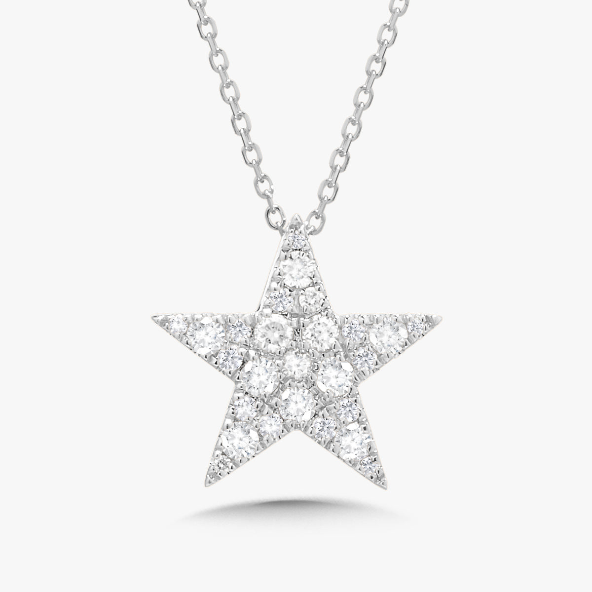 Dolly Diamond Star Necklace