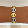 Drew Smiley Pave & Gold Alternating Bracelet