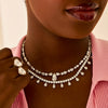 Drops of Jupiter Pear Drop Tennis Necklace 33 ctw