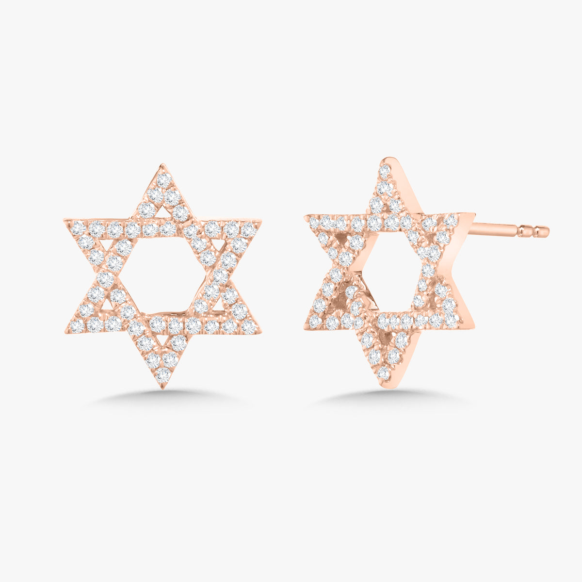 Star of David Diamond Stud Earrings – RWFJ