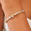 Elara Butterfly Bangle Bracelet