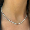 Elle Diamond Tennis Necklace 5.14 ctw