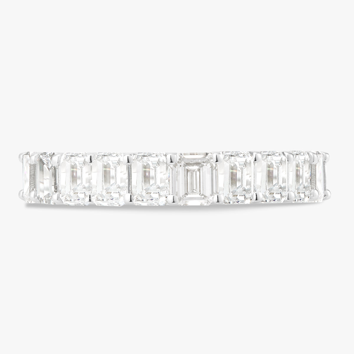Emirates Emerald Cut Diamond Band 2 ctw