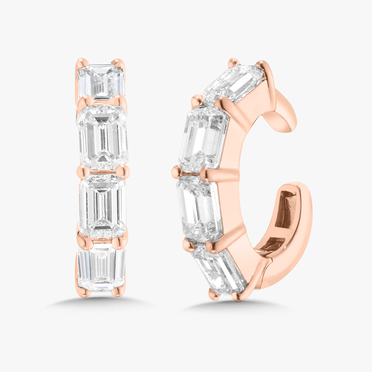 Emirates Emerald Cut Ear Cuff