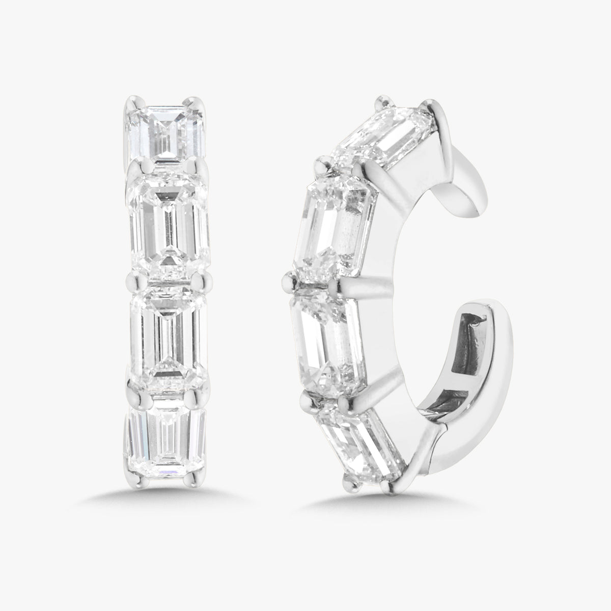 Emirates Emerald Cut Ear Cuff
