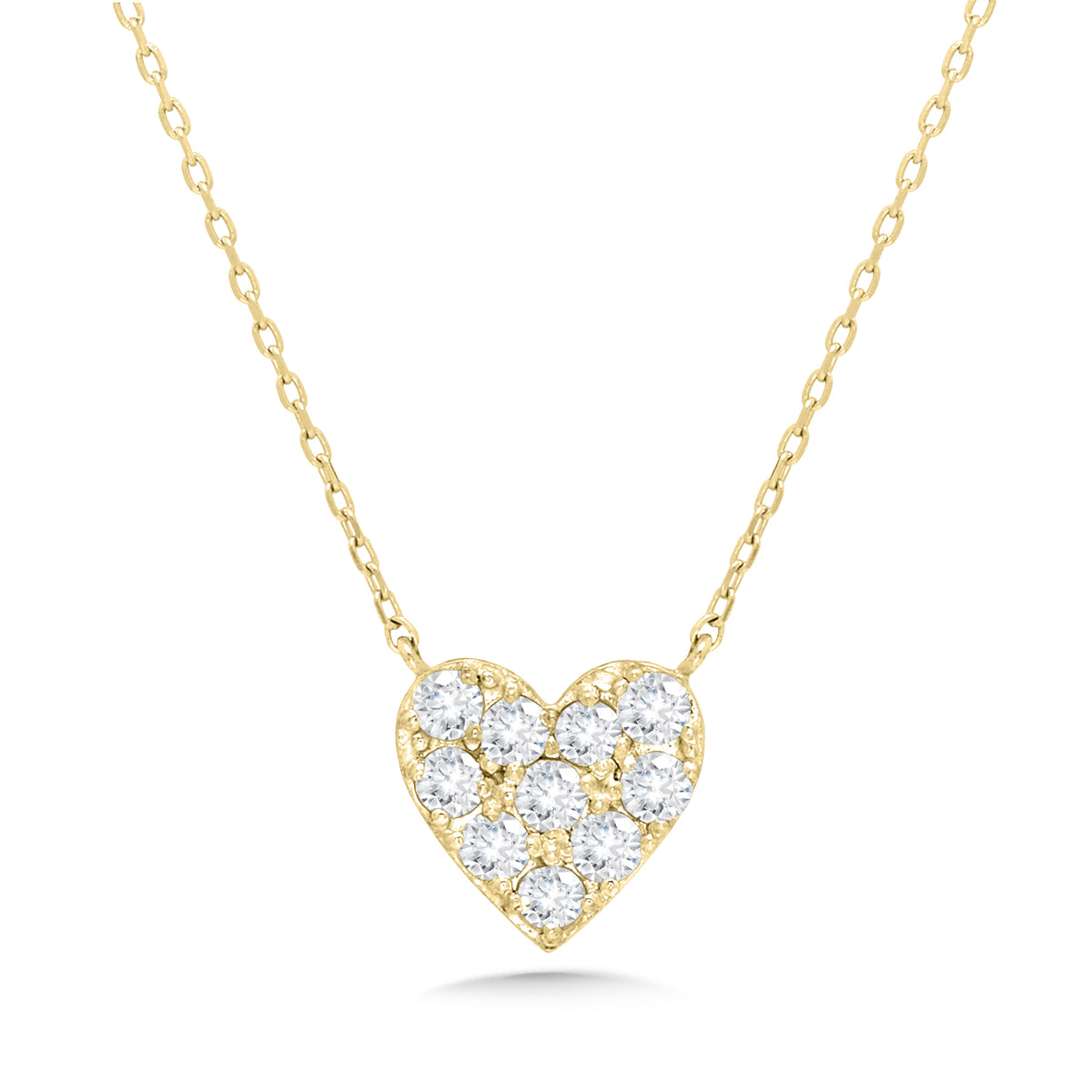 Endless Love Diamond Heart Necklace