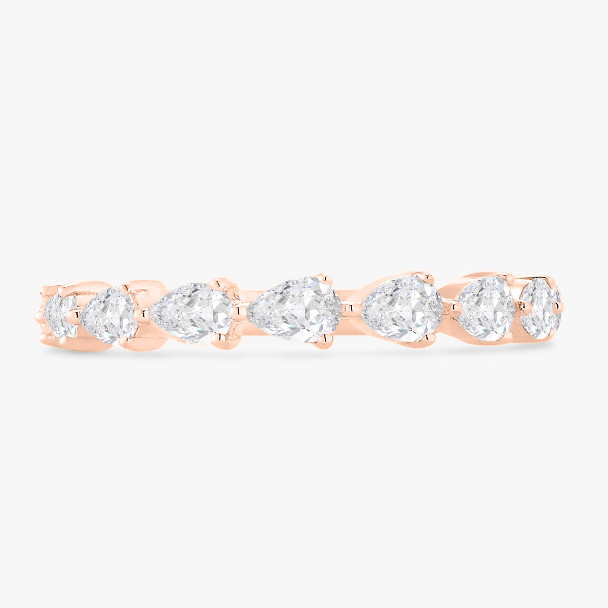 Everette Pear Shaped Diamond Band 0.88 ctw
