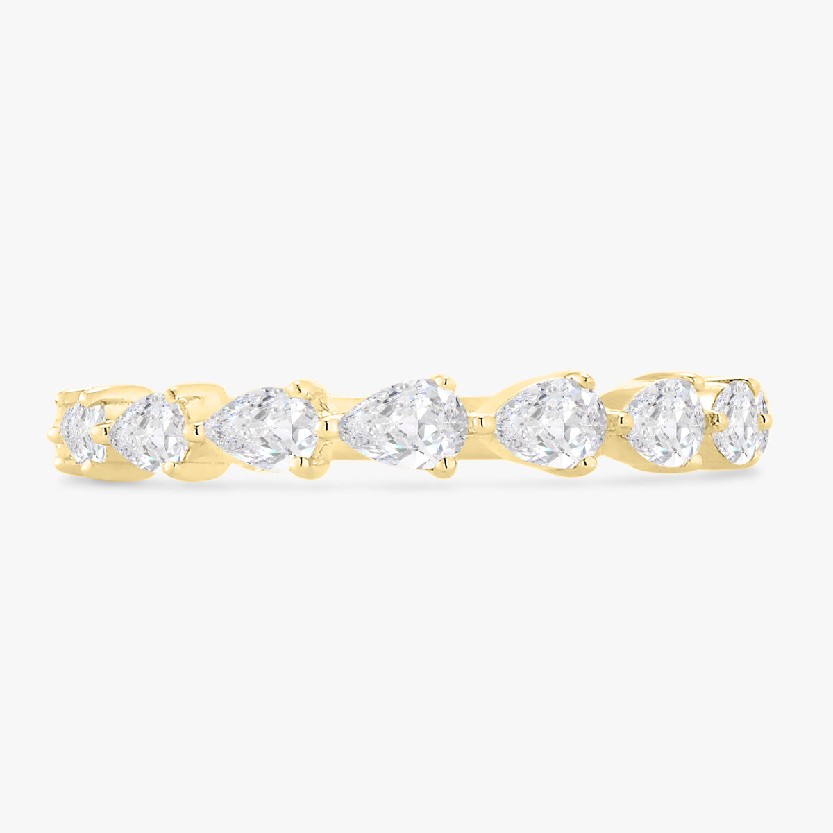 Everette Pear Shaped Diamond Band 0.88 ctw
