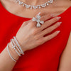 Gianna Baguette Diamond Bangle 6.28 ctw