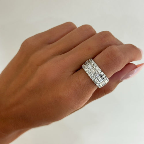 Gianna Baguette Diamond Ring 3.08 ctw