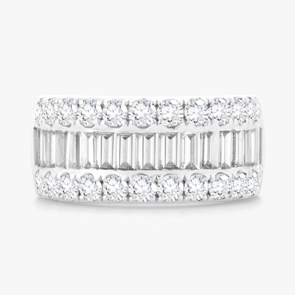 Gianna Baguette Diamond Ring 3.08 ctw