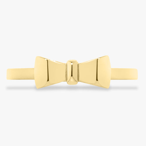 14k Gold Bow Ring