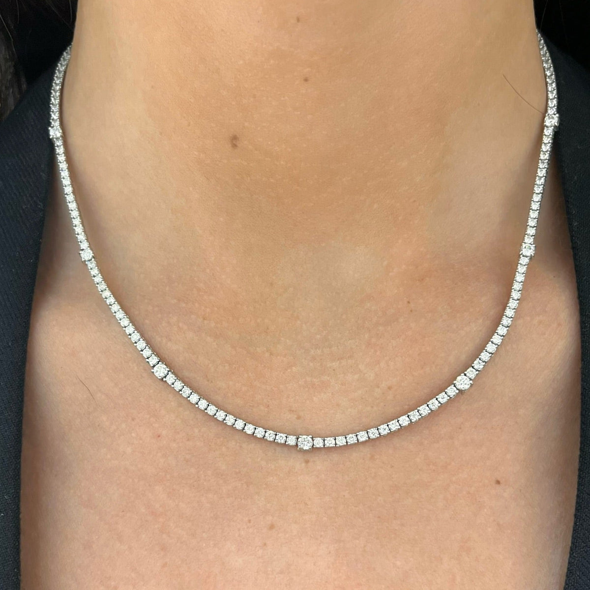 Griffin Diamond Tennis Necklace 3 ctw
