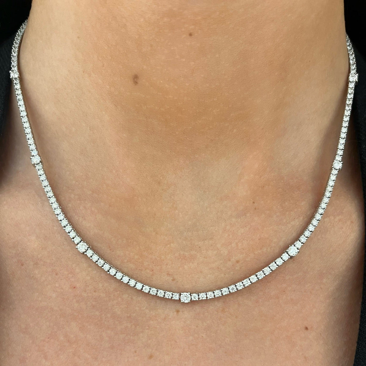 Griffin Diamond Tennis Necklace 3 ctw