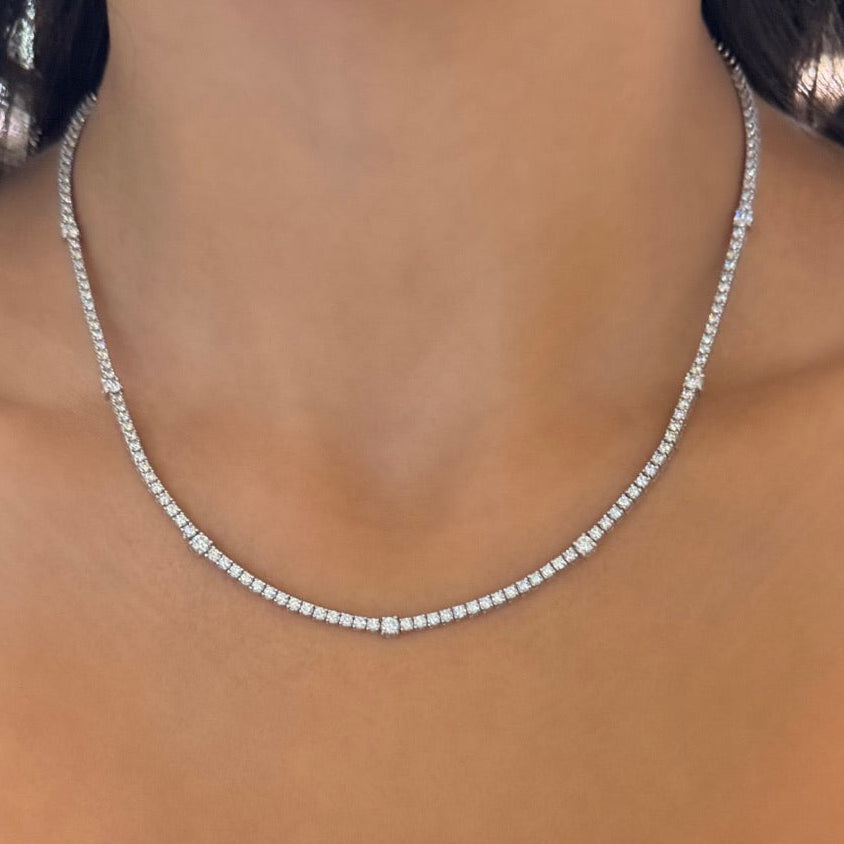 Griffin tennis necklace