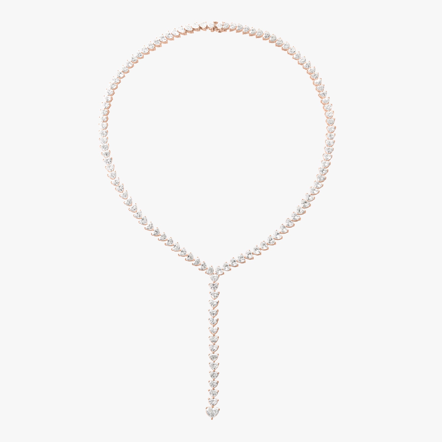 Mayfair Diamond Heart Lariat Necklace 29 ctw – RWFJ