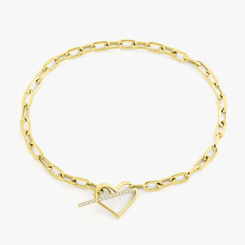 Heart Toggle Bracelet