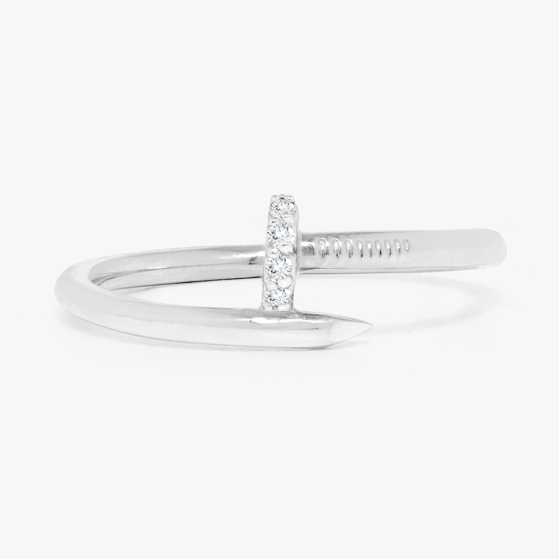 CRB4231400 - Juste un Clou ring - Rose gold, diamonds - Cartier