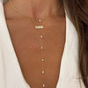 Bentley Lariat, Single Diamond Bezel Necklace, Mamas Bubble Diamond Necklace
