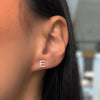 Initial earring
