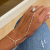 "It girl" Multi Mixed Shape Diamond Hand Chain