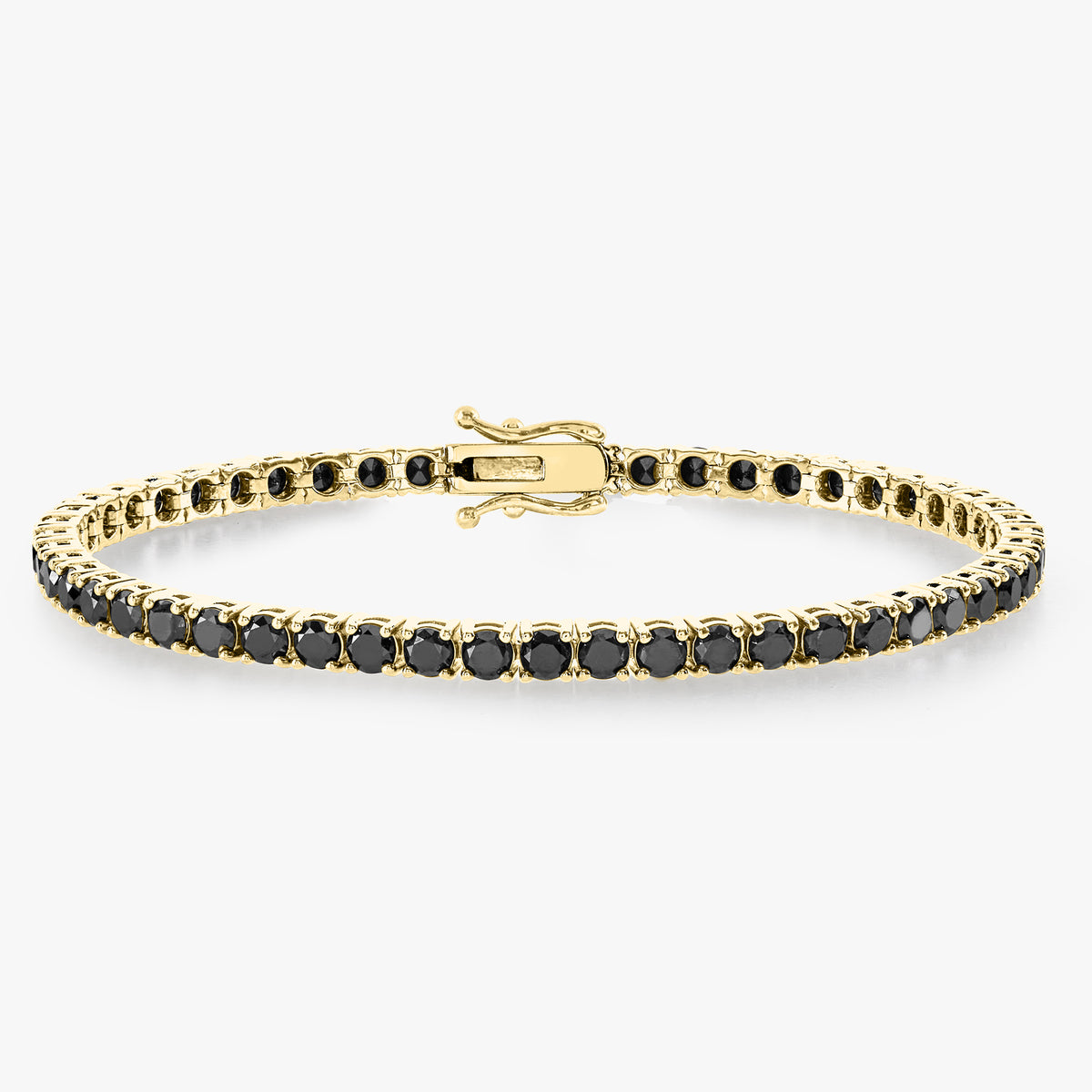 Jaden Black Diamond Tennis Bracelet 7.45 ctw