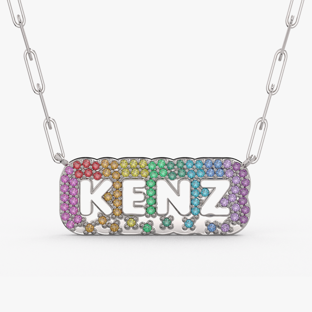 Art name necklace discount