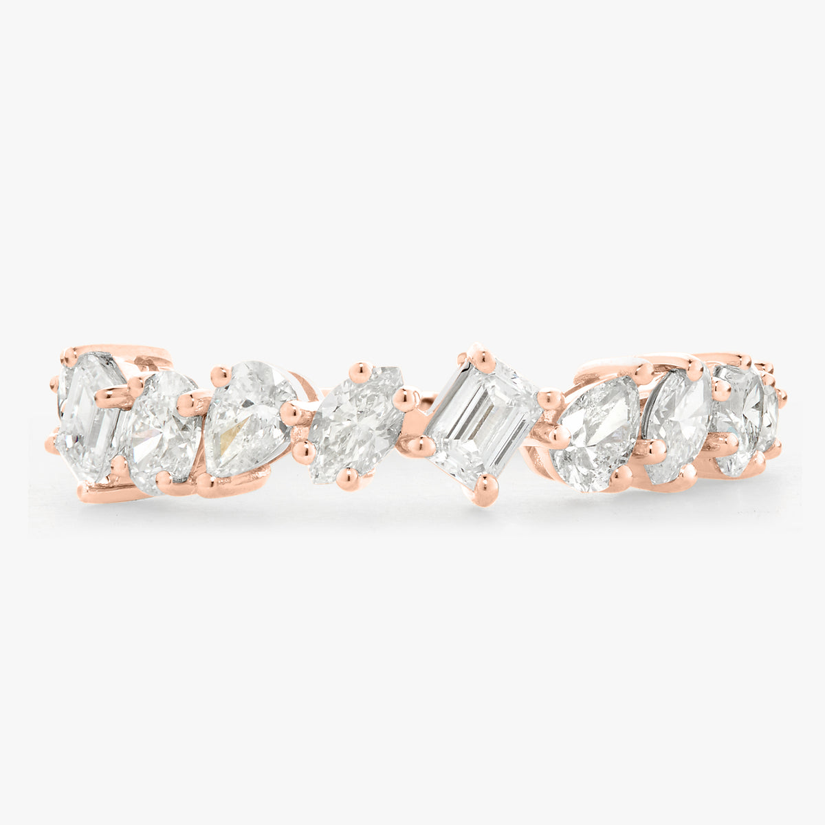 Kehlani Multi-Shape Diamond Band