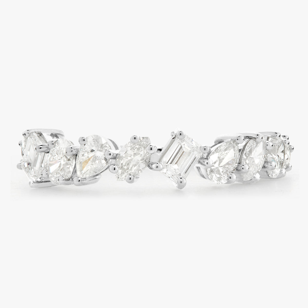 Kehlani Multi-Shape Diamond Band