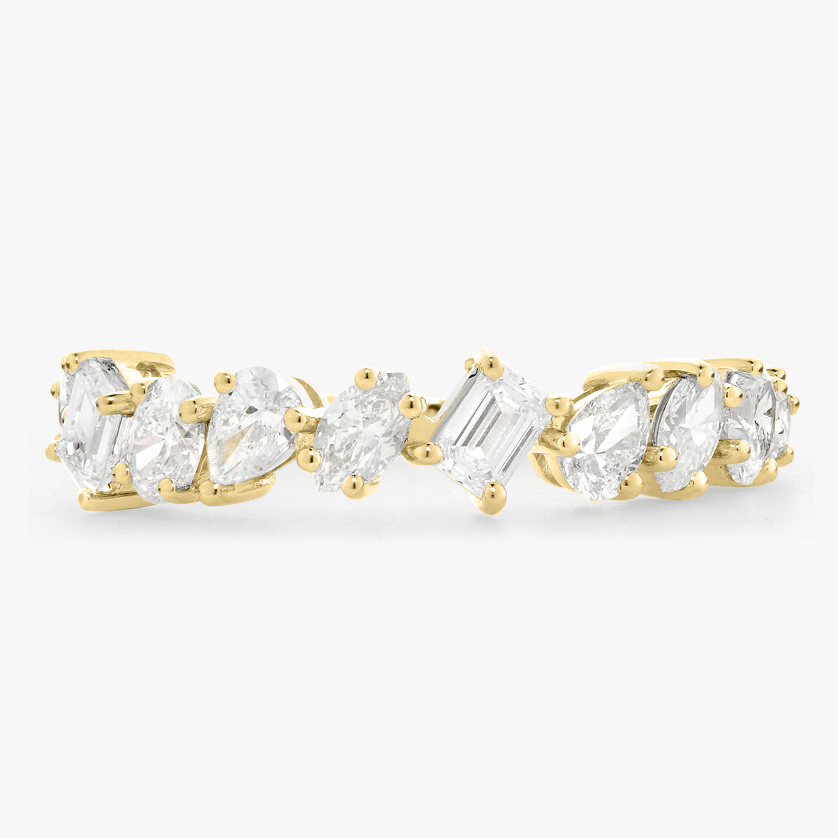 Kehlani Multi-Shape Diamond Band