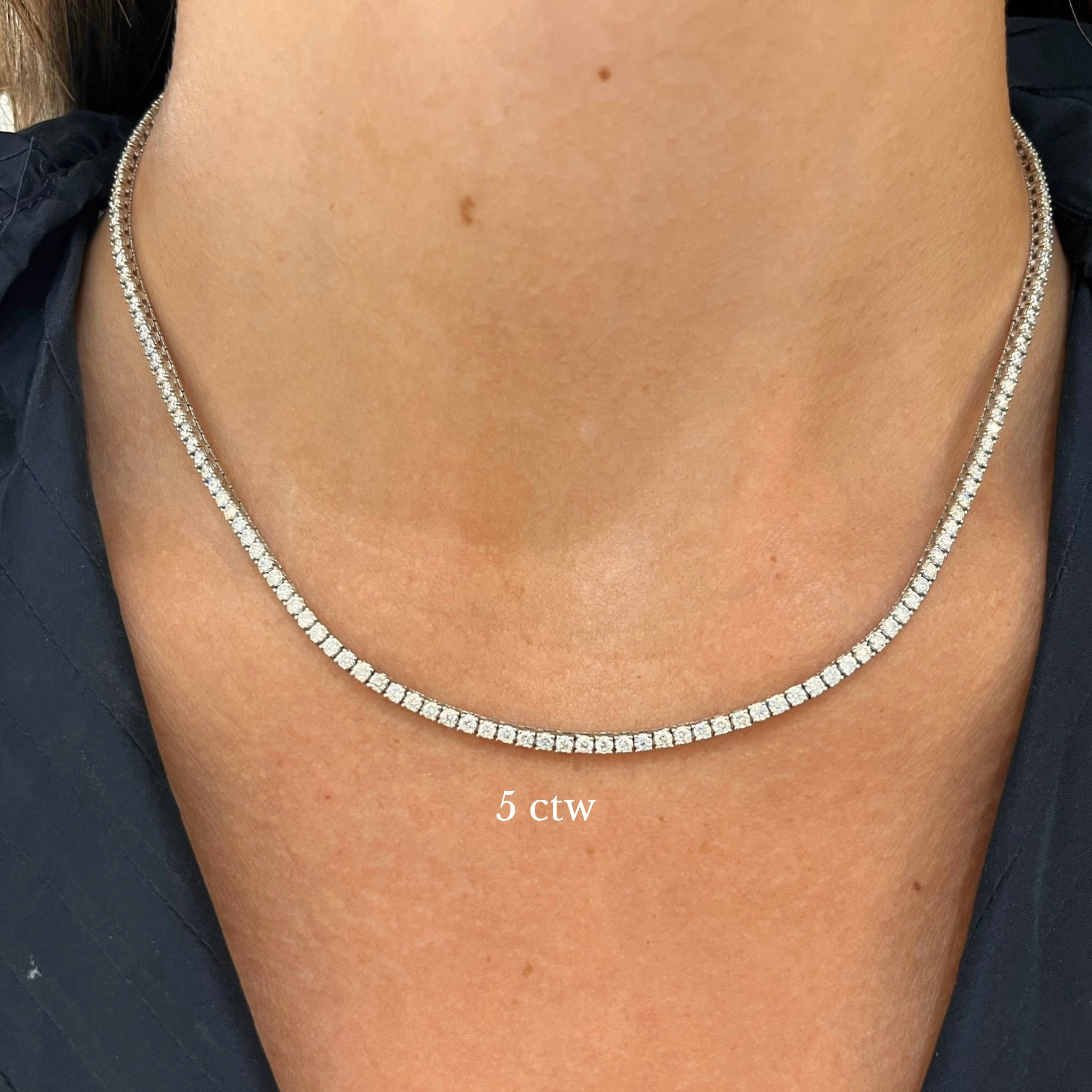 Kessler Diamond Tennis Necklace – RWFJ