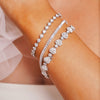 Khyla Heart Halo Diamond Tennis Bracelet 12 ctw