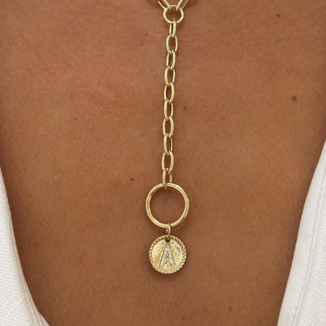 Round rope charm